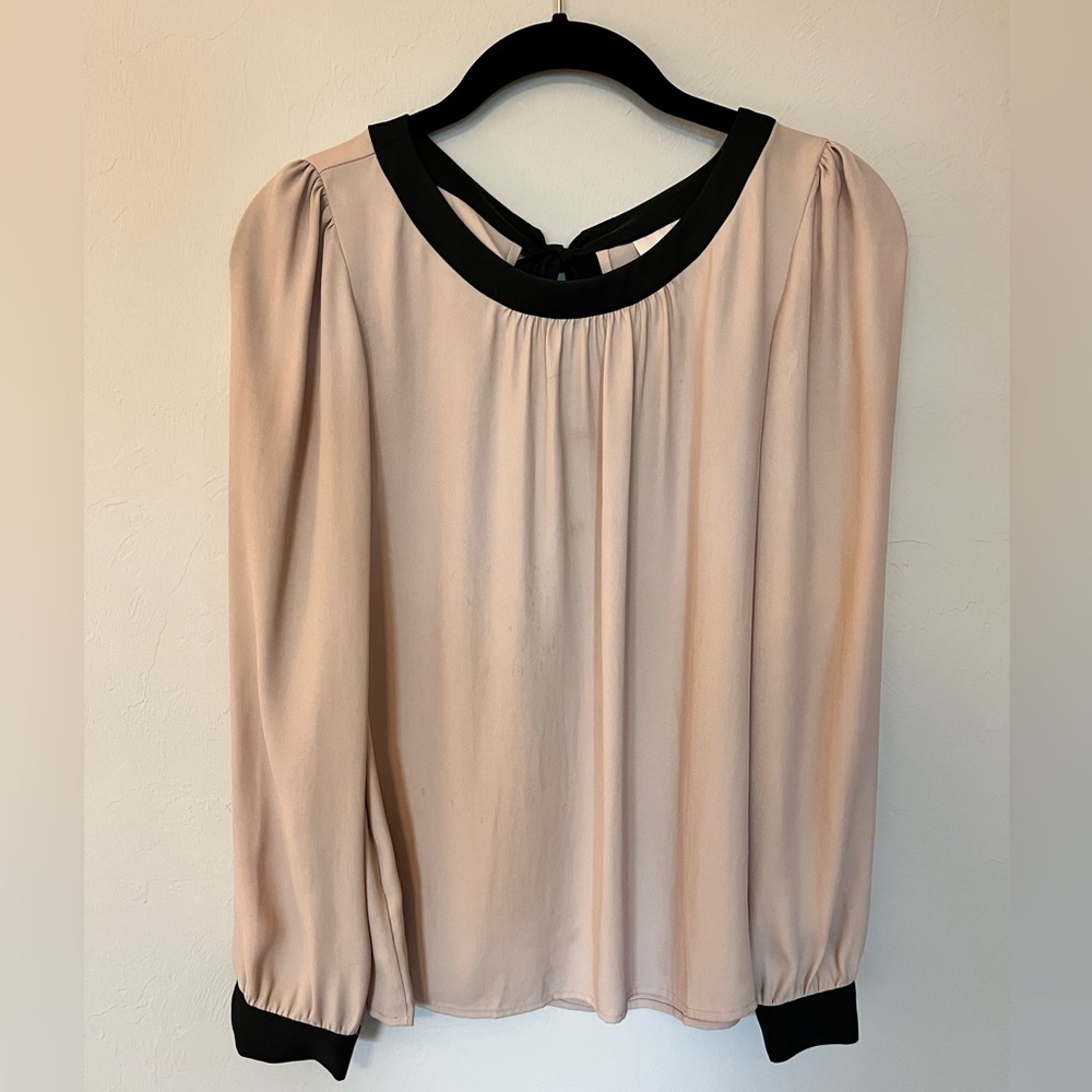 LOFT top with tie back XS
